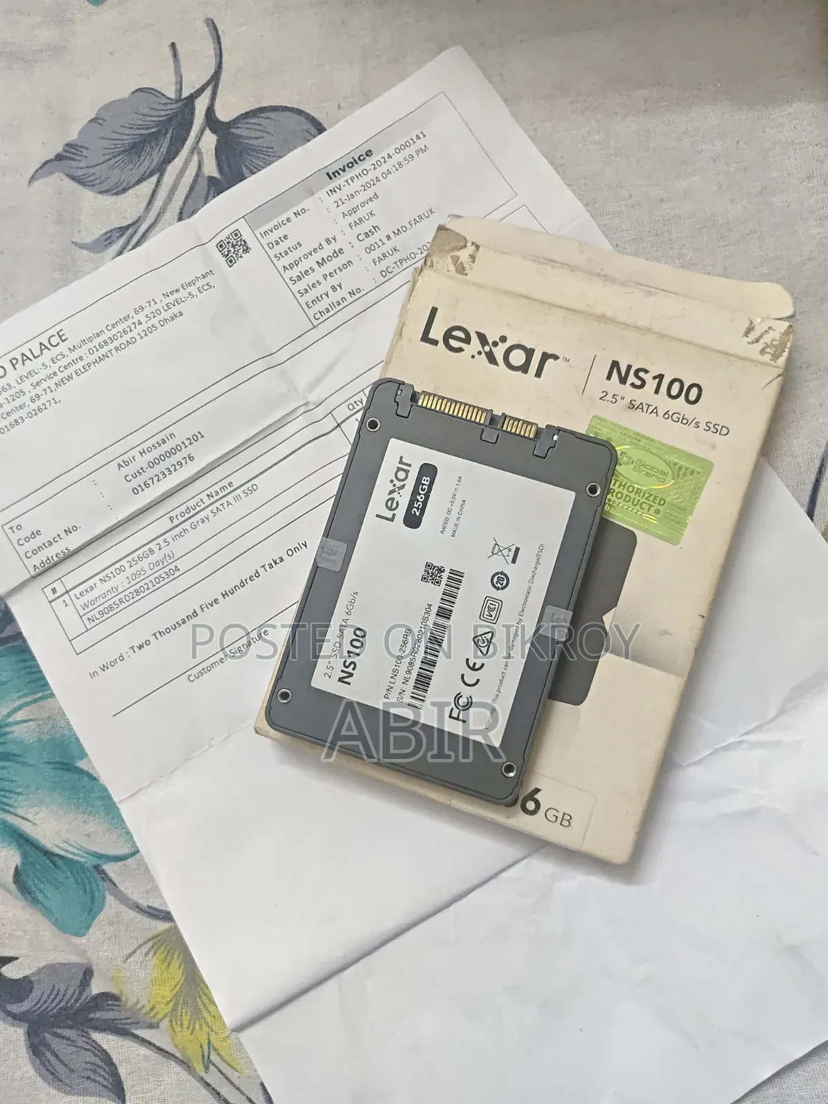 Lexar SSD 256GB