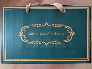 Electric Coffee Cup and Saucer