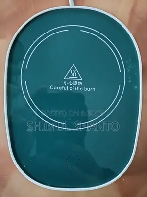 Electric Coffee Cup and Saucer