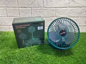 Folding Storage Net Red Fan