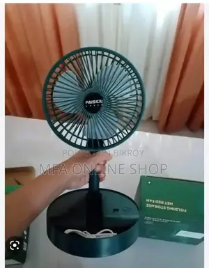 Folding Storage Net Red Fan