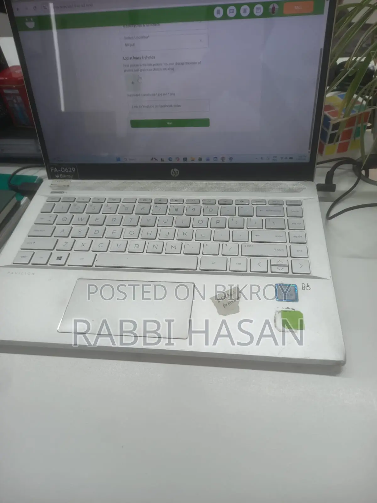 Laptop HP EliteBook 840 G8 4GB Intel Core I3 SSD 512GB
