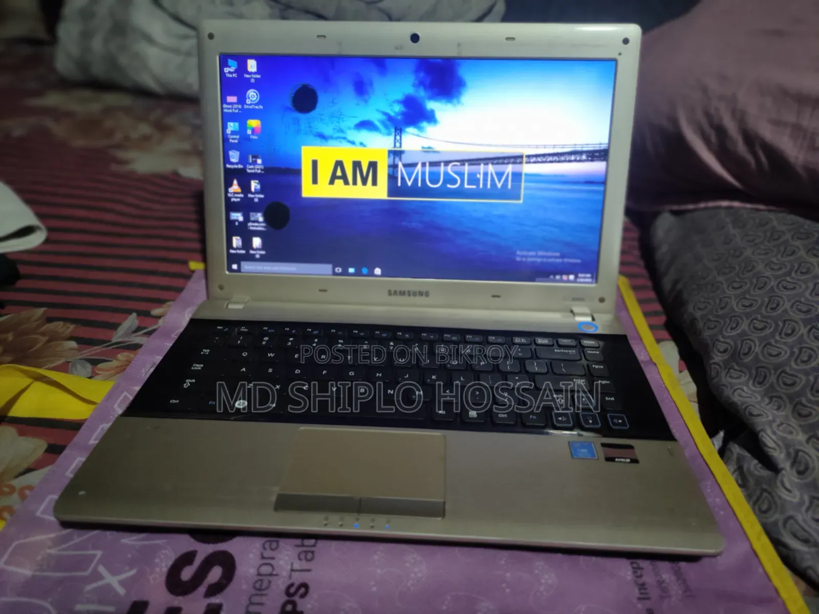Laptop Samsung 2GB AMD SSD 320GB