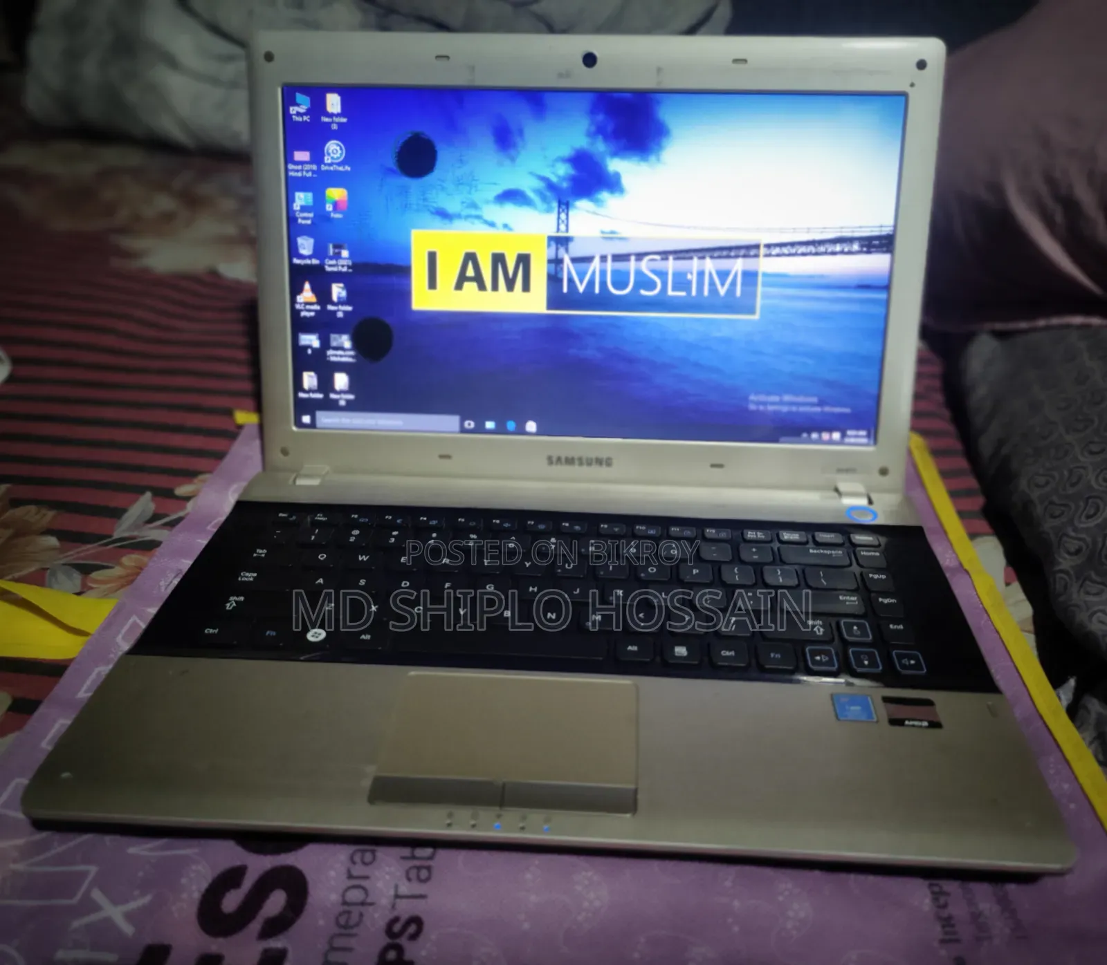 Laptop Samsung 2GB AMD SSD 320GB