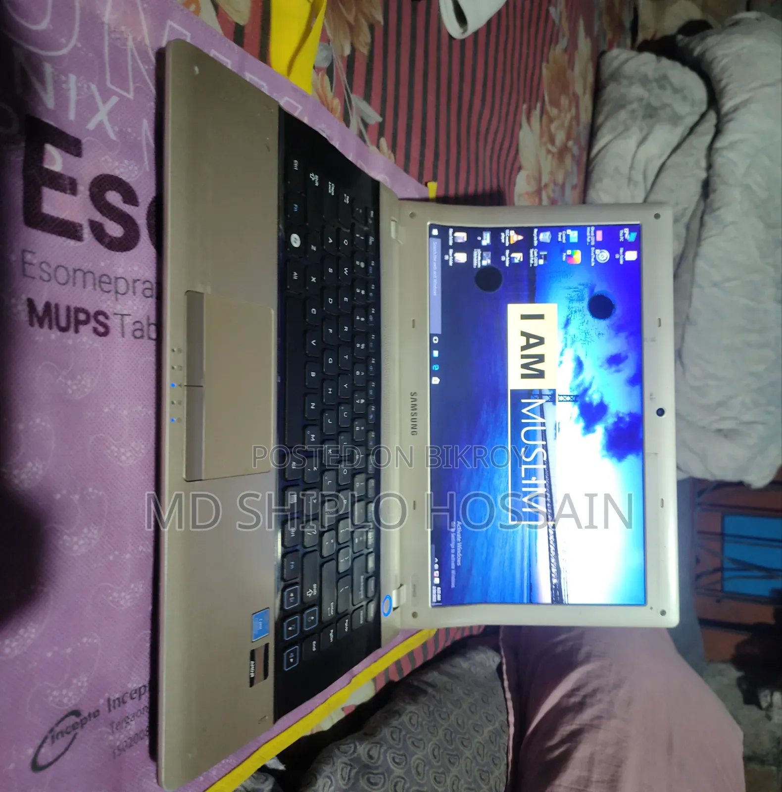 Laptop Samsung 2GB AMD SSD 320GB