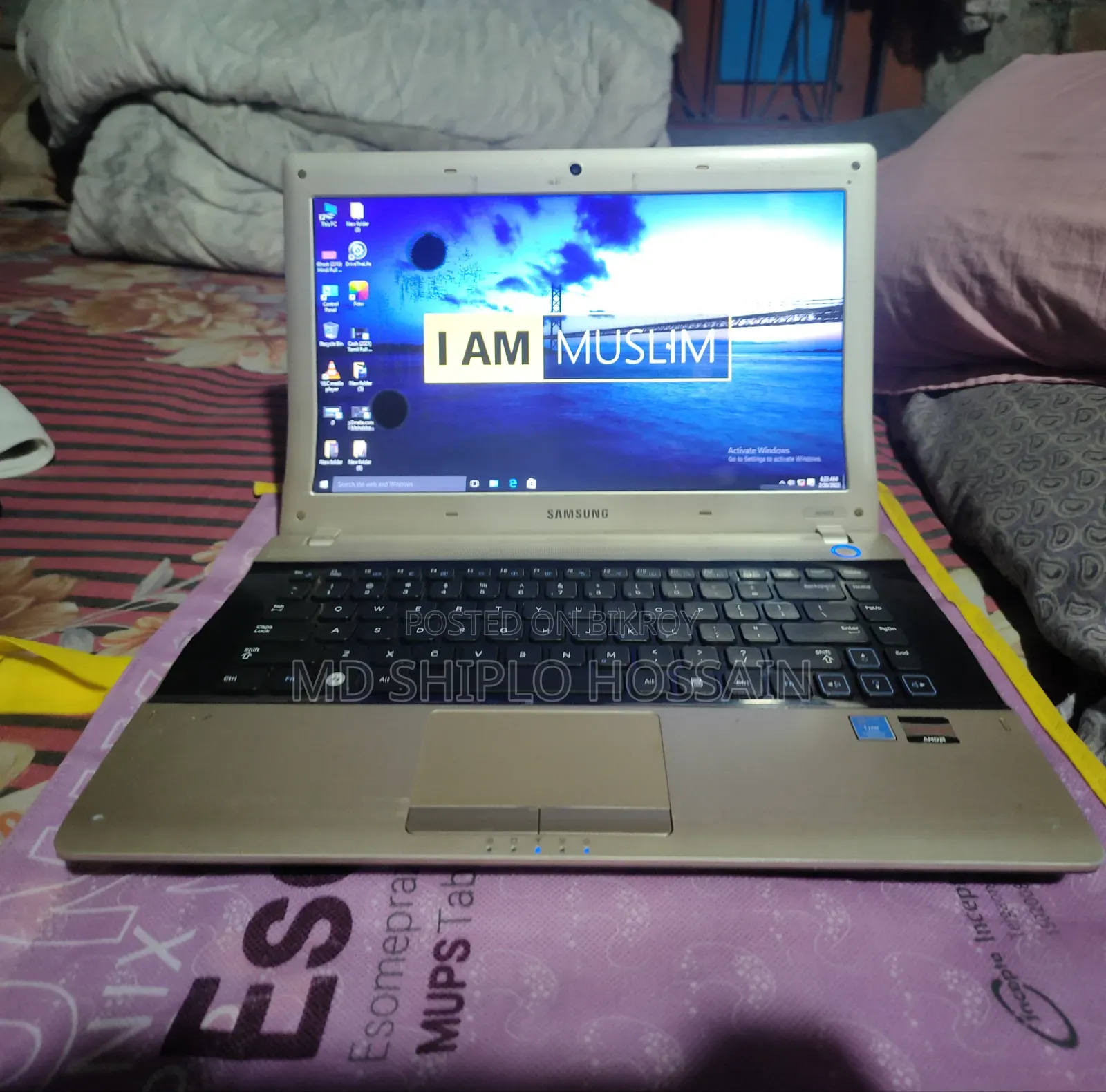 Laptop Samsung 2GB AMD SSD 320GB