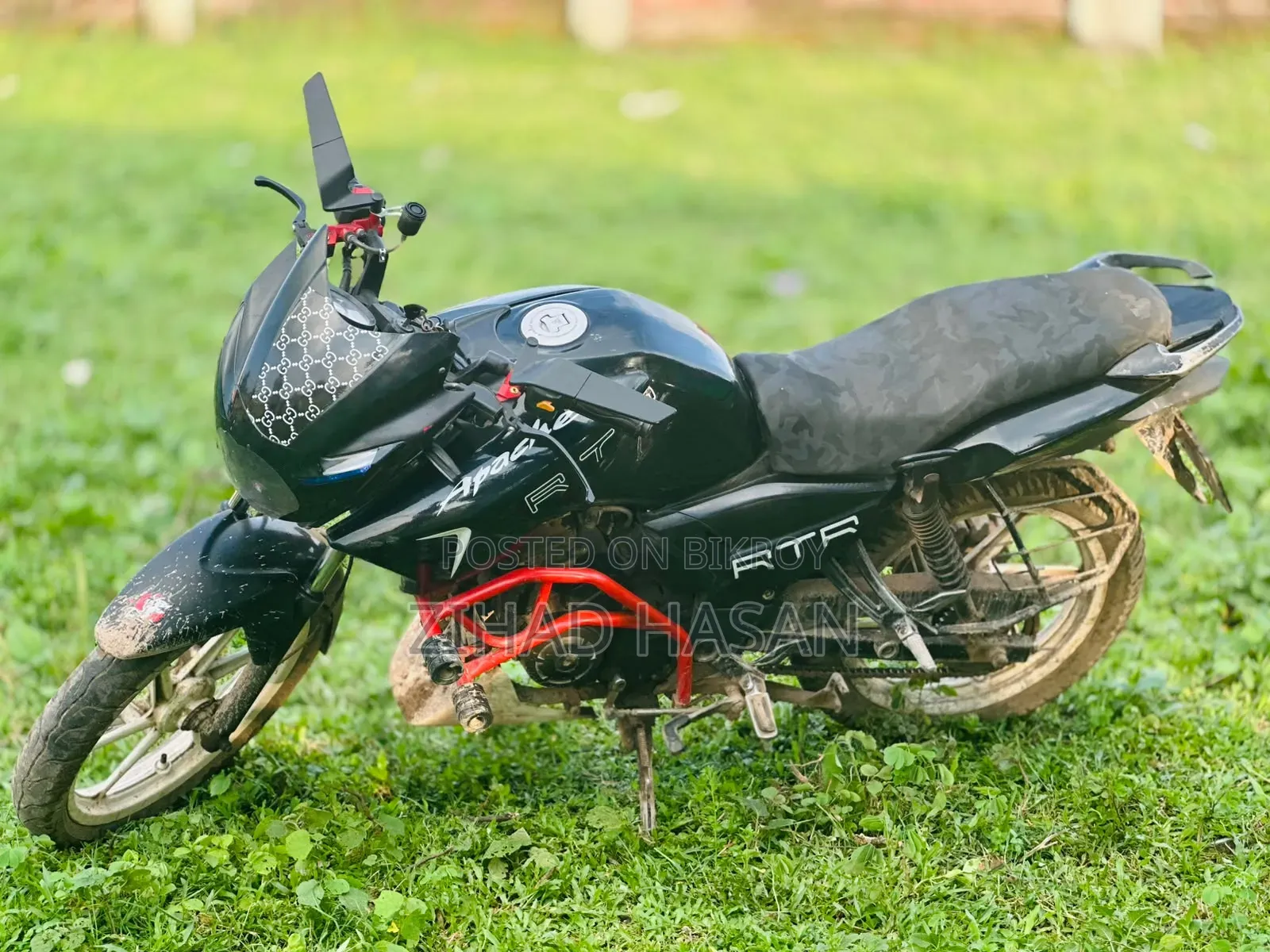 TVS Apache RTR 160 2V 2023 Black