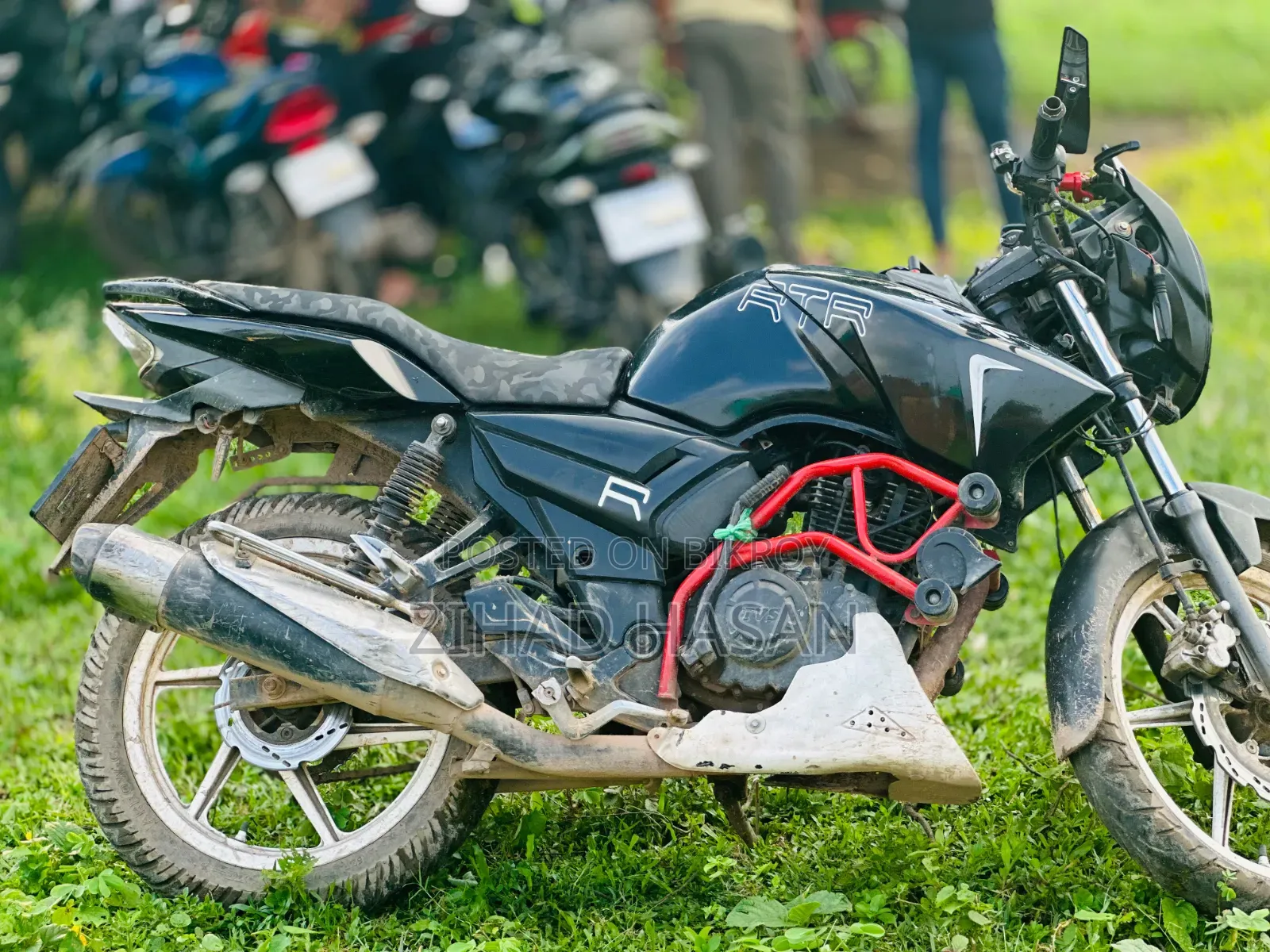 TVS Apache RTR 160 2V 2023 Black