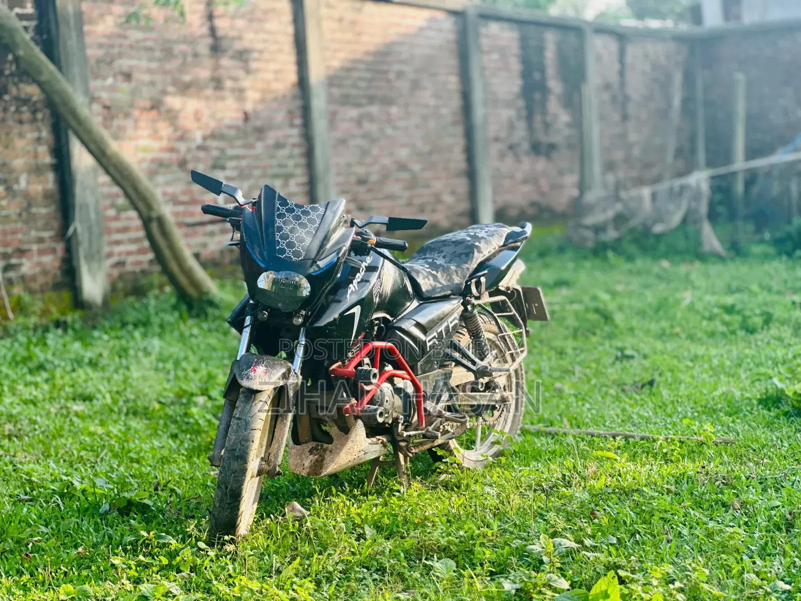 TVS Apache RTR 160 2V 2023 Black