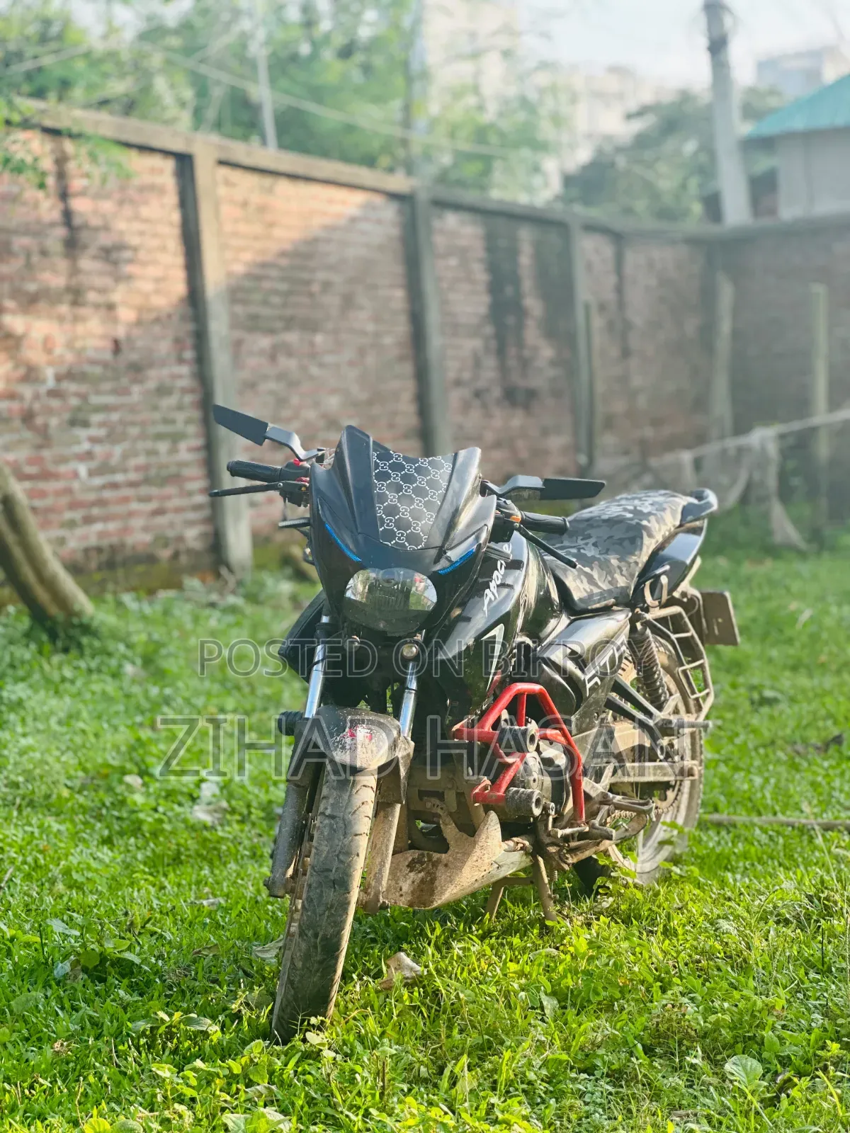 TVS Apache RTR 160 2V 2023 Black