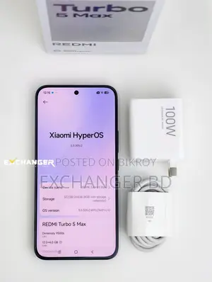 Xiaomi Redmi Turbo 5 Max 256 GB Black