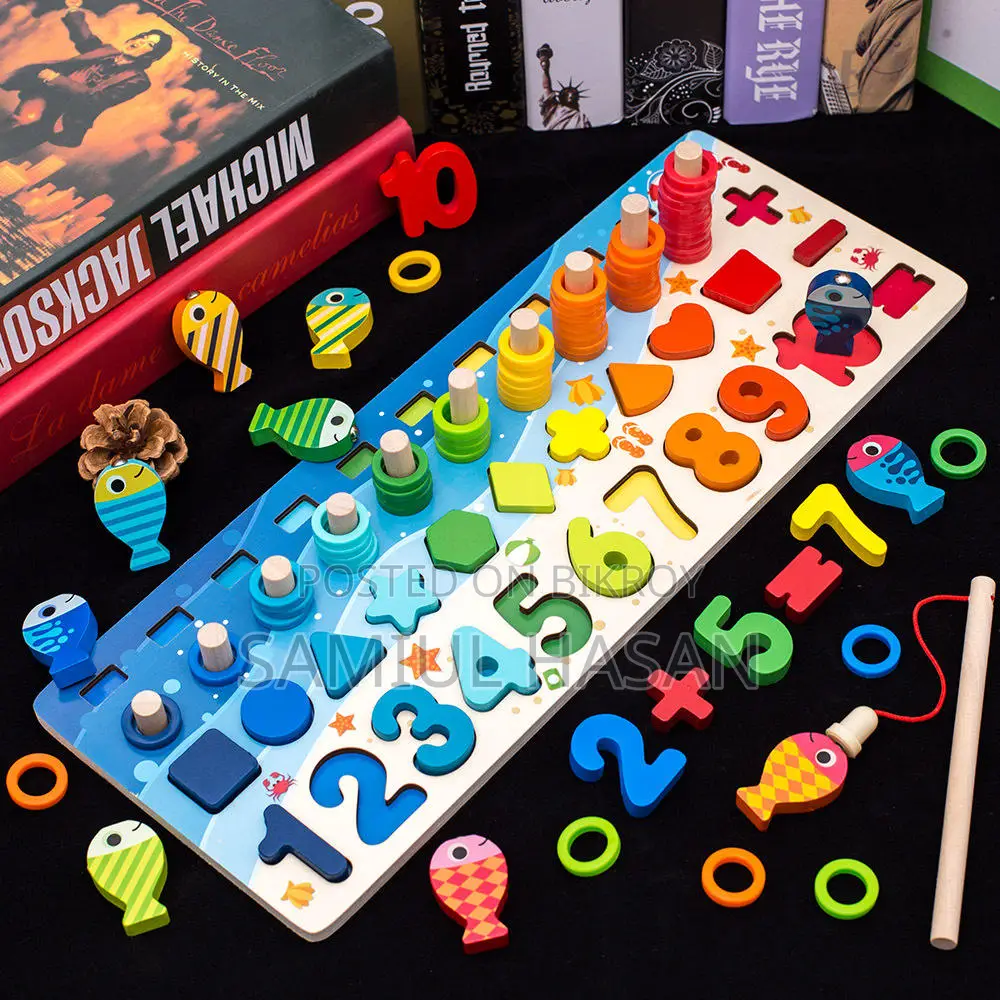 Montessori Wood Toys Smart Educational