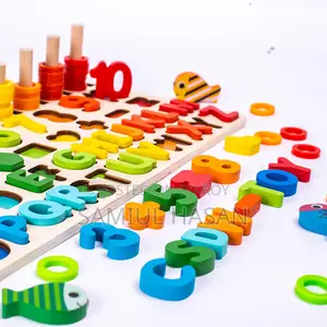 Montessori Wood Toys Smart Educational
