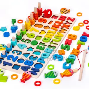 Montessori Wood Toys Smart Educational