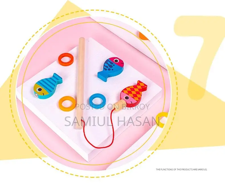 Montessori Wood Toys Smart Educational