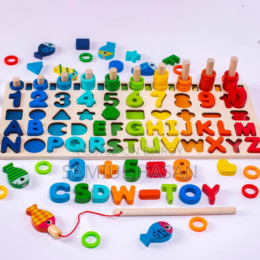 Montessori Wood Toys Smart Educational