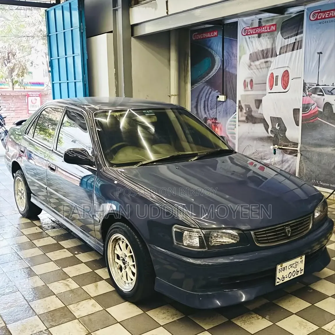 Toyota Corolla Sedan 1997 Gray