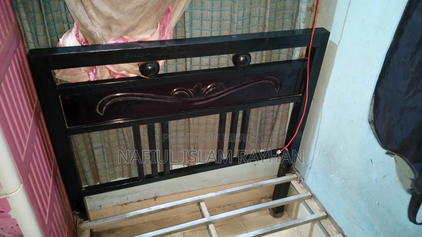 Single Bed and Single Mattress