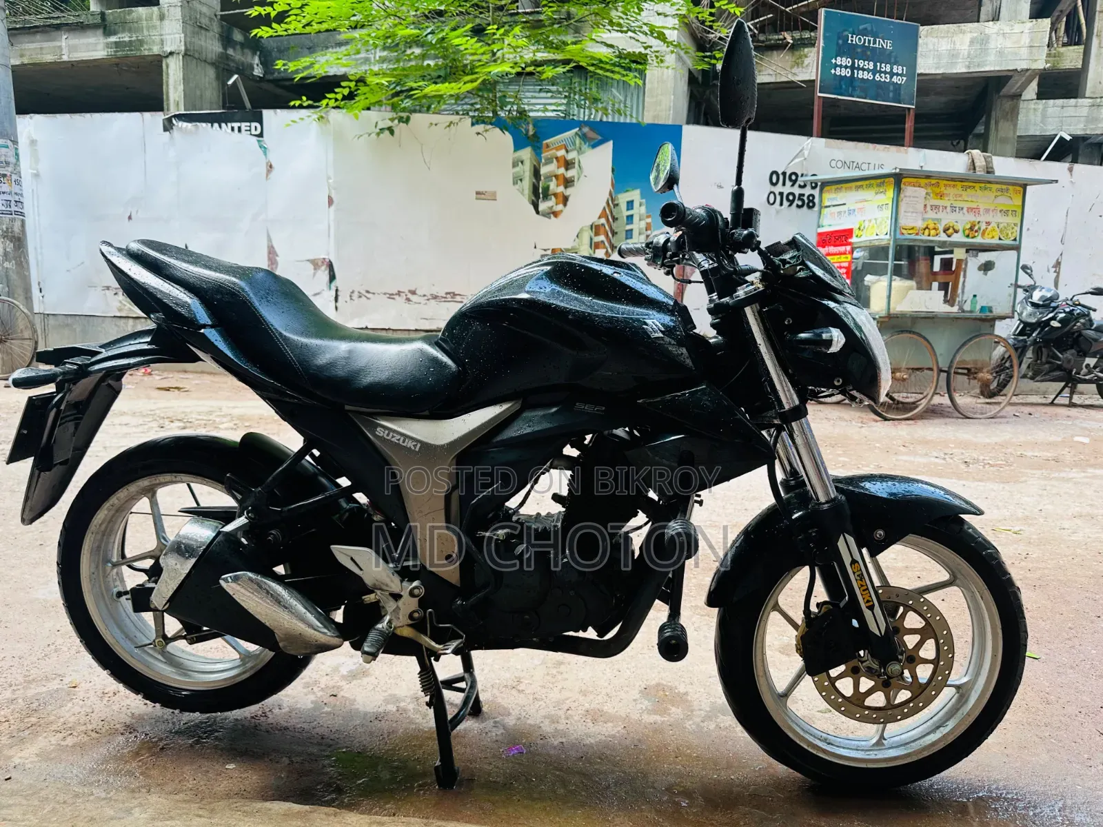 সুজুকি জিক্সার মনোটোন ২০২৩ কালো