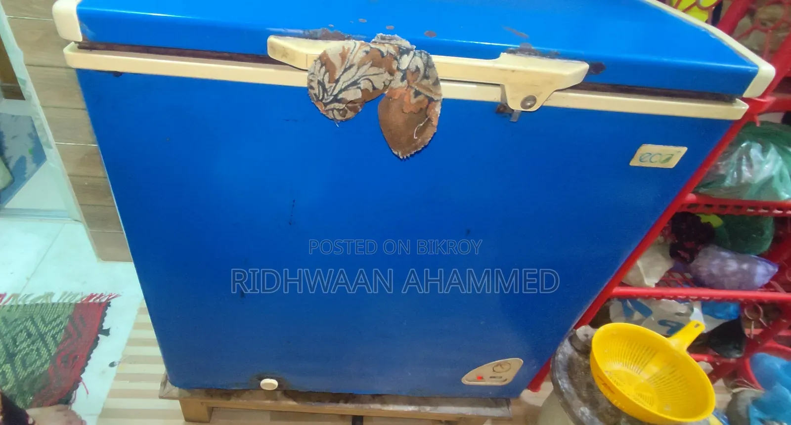 Used deep freezer for sale – selling because I bought a new one.