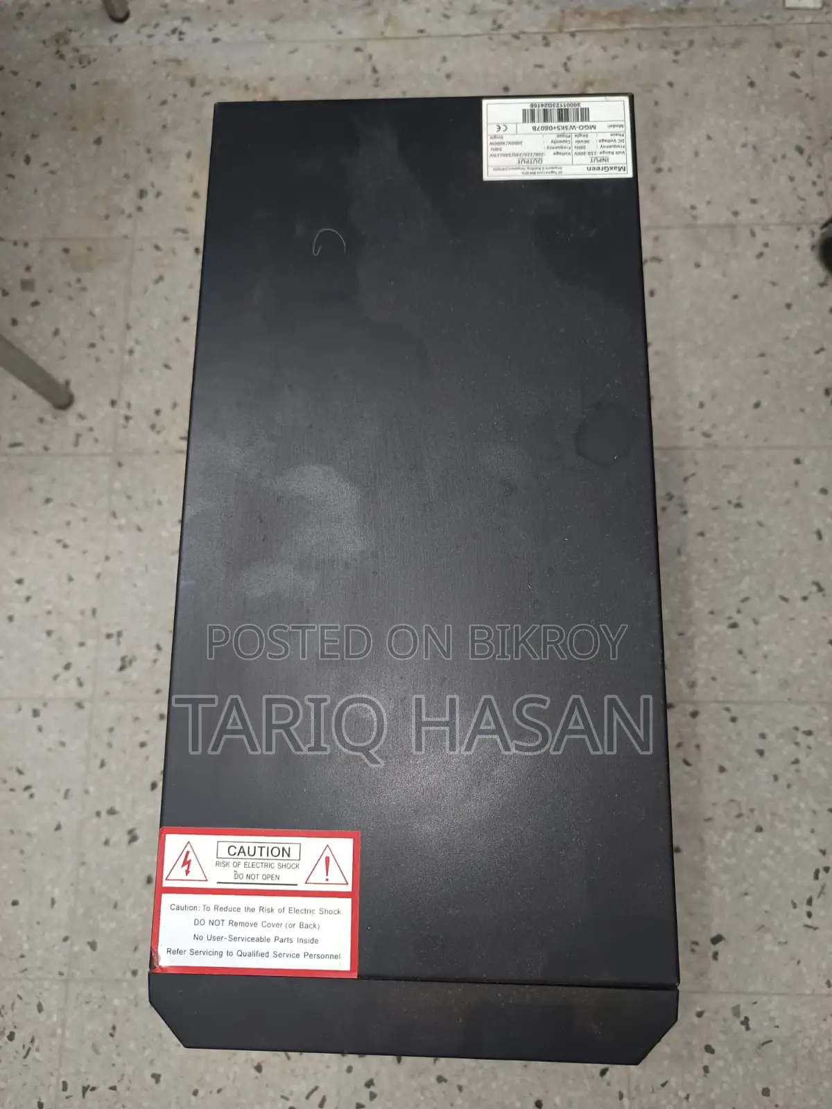MaxGreen 3KVA অনলাইন ইউপিএস (3000VA) – চমৎকার অবস্থায়