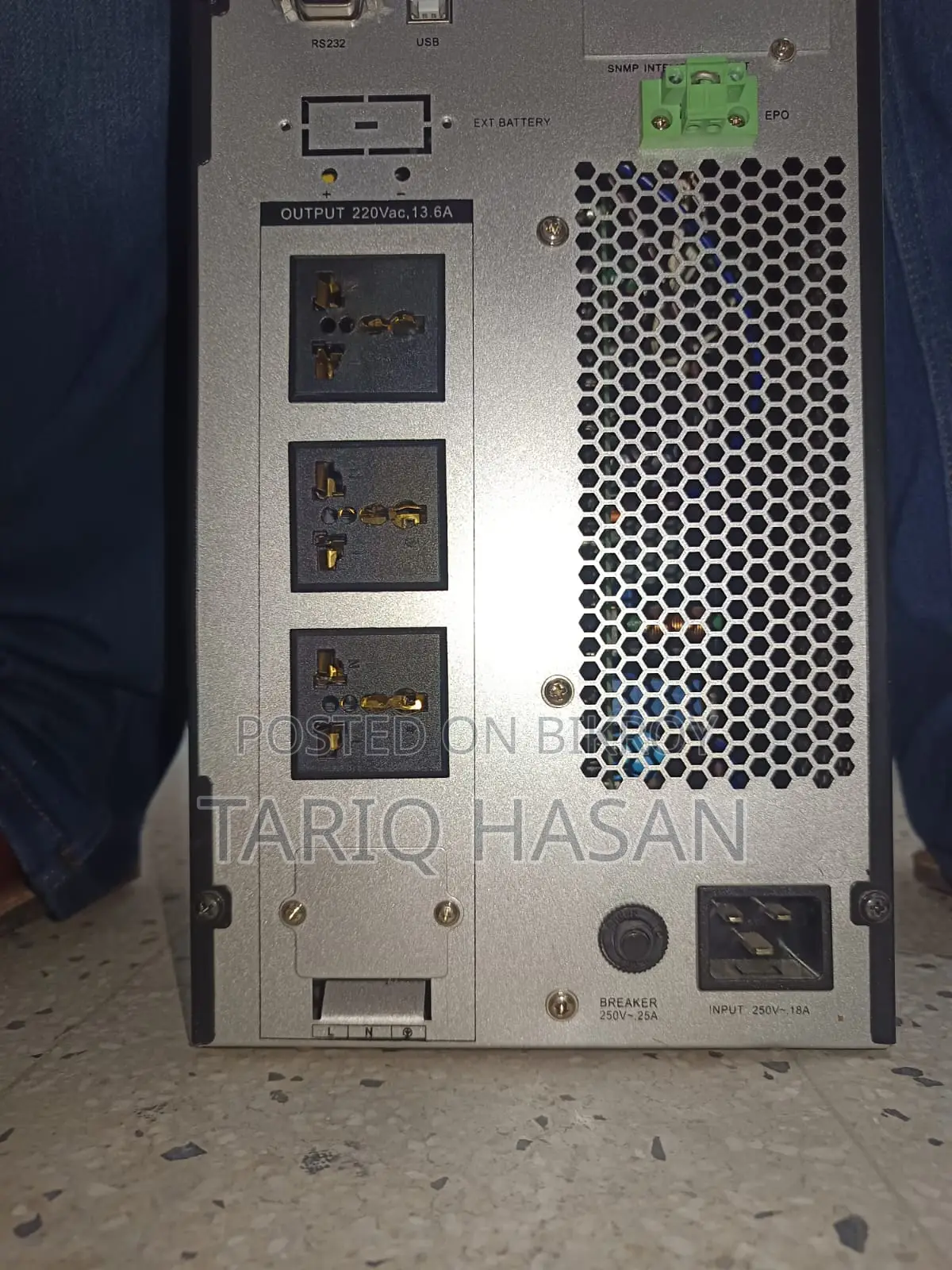 MaxGreen 3KVA অনলাইন ইউপিএস (3000VA) – চমৎকার অবস্থায়