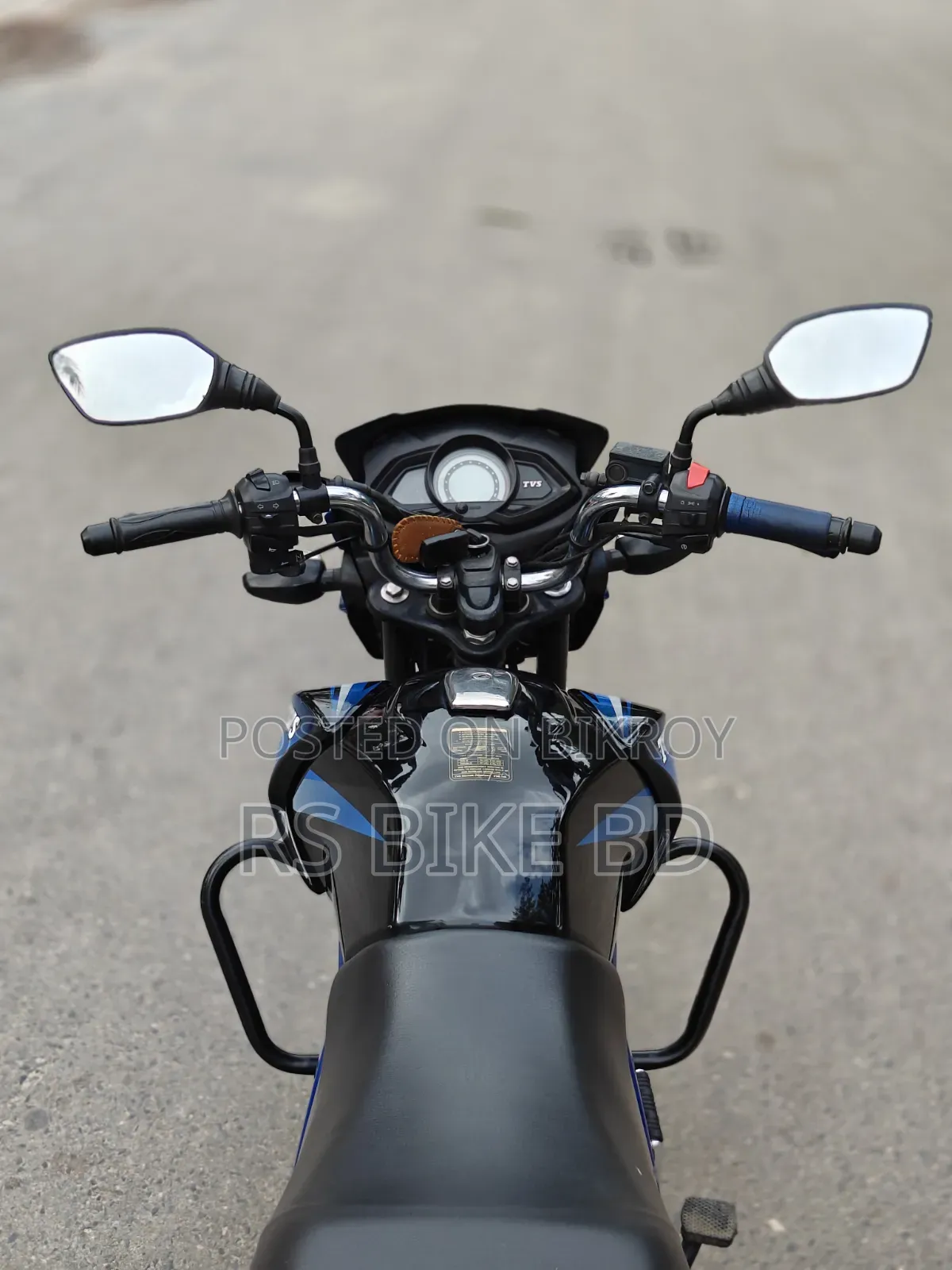 টিভিএস স্ট্রাইকার ১২৫ ২০২২ নীল