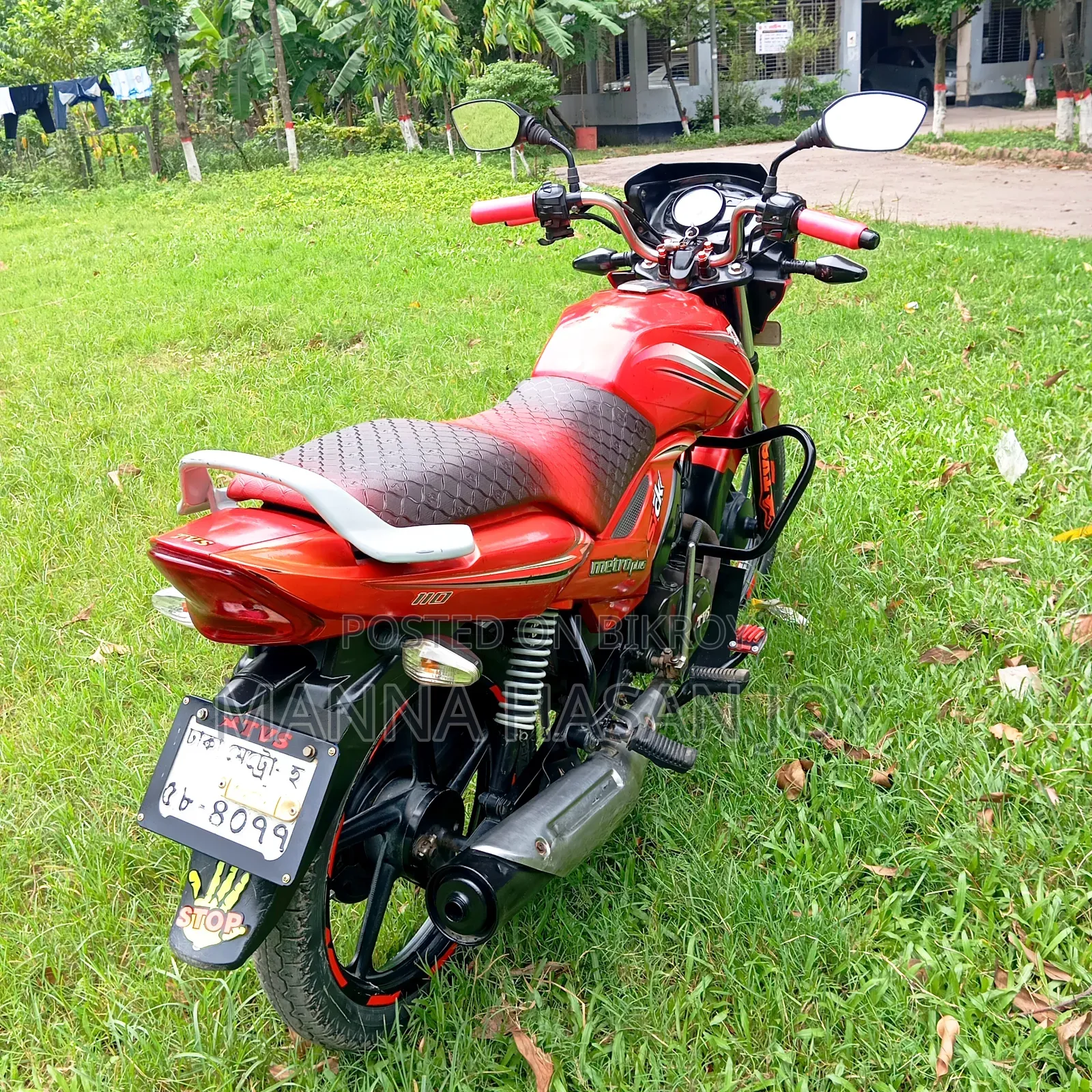 টিভিএস মেট্রো প্লাস ২০১৯ লাল