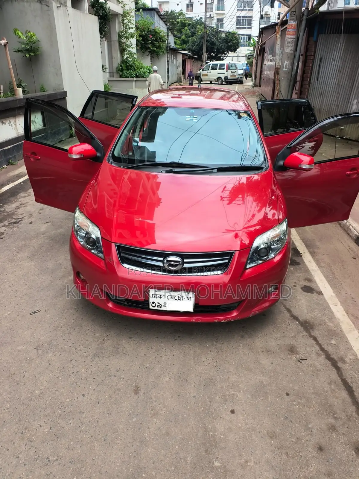 Toyota Corolla Fielder 2010 Red