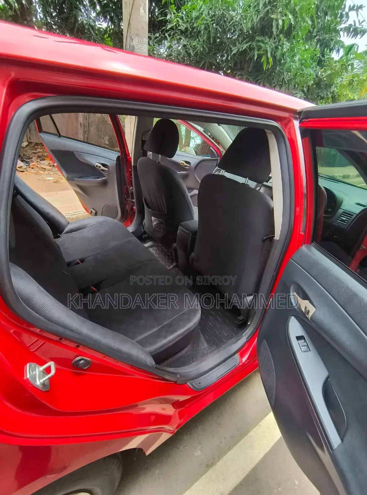 Toyota Corolla Fielder 2010 Red