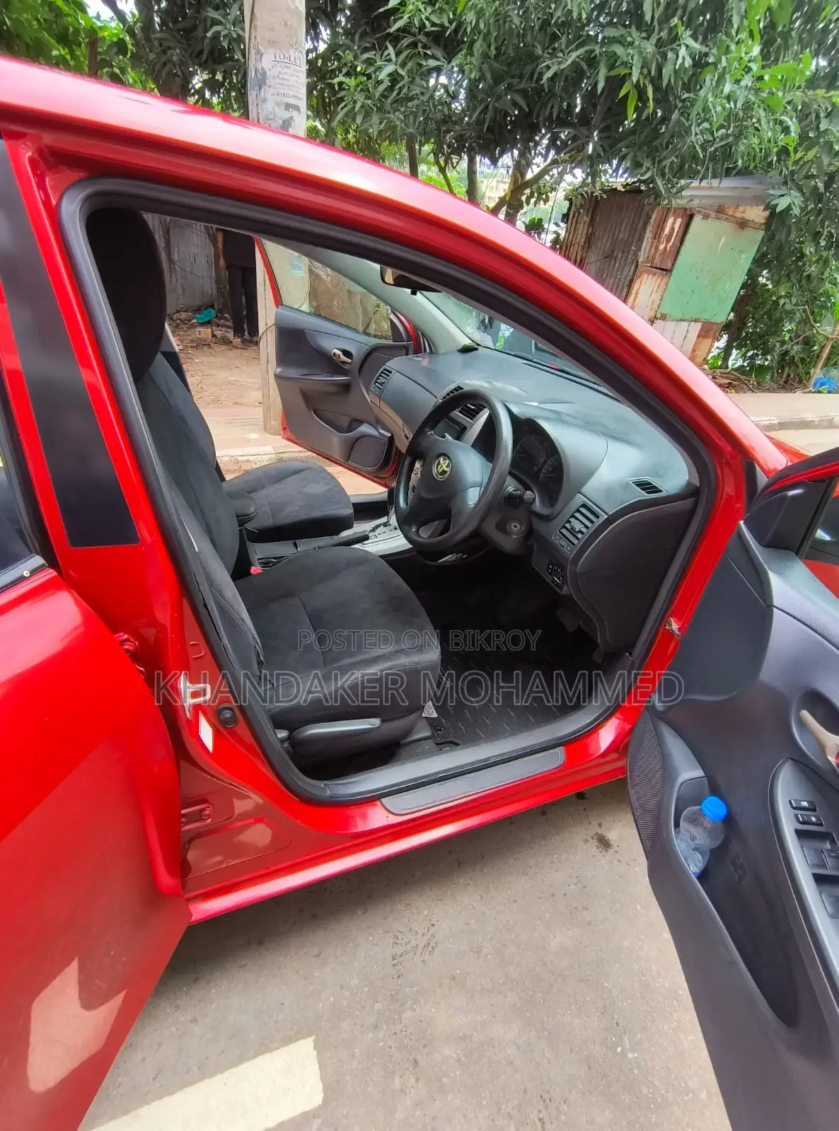 Toyota Corolla Fielder 2010 Red