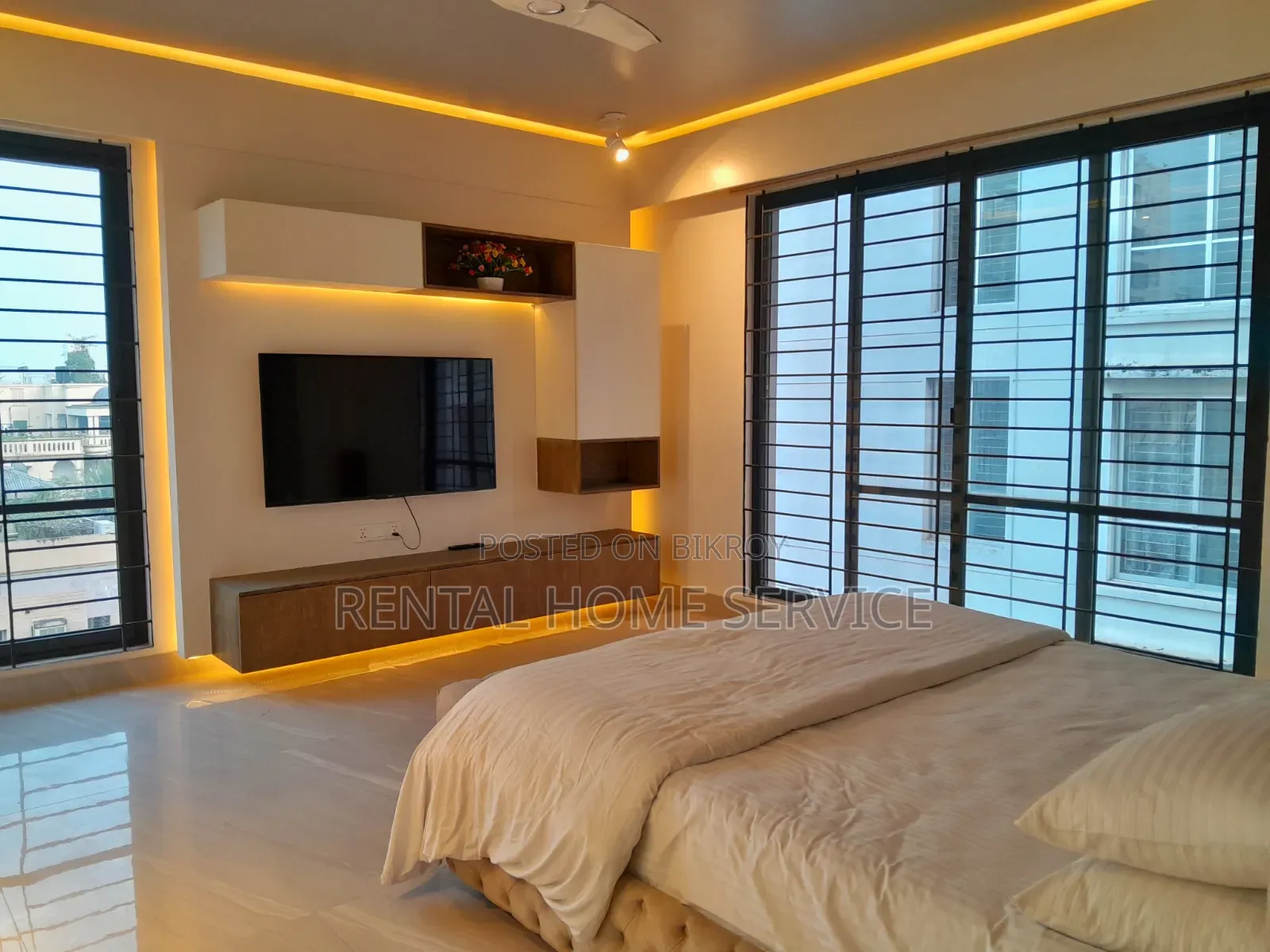 Furnished 3-Bedroom Apartment for Rent