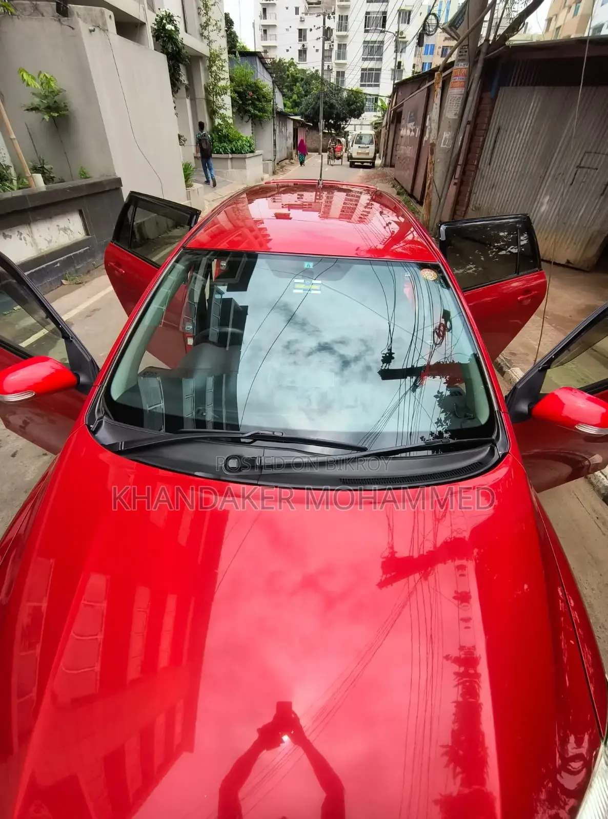 Toyota Corolla Fielder 2010 Red