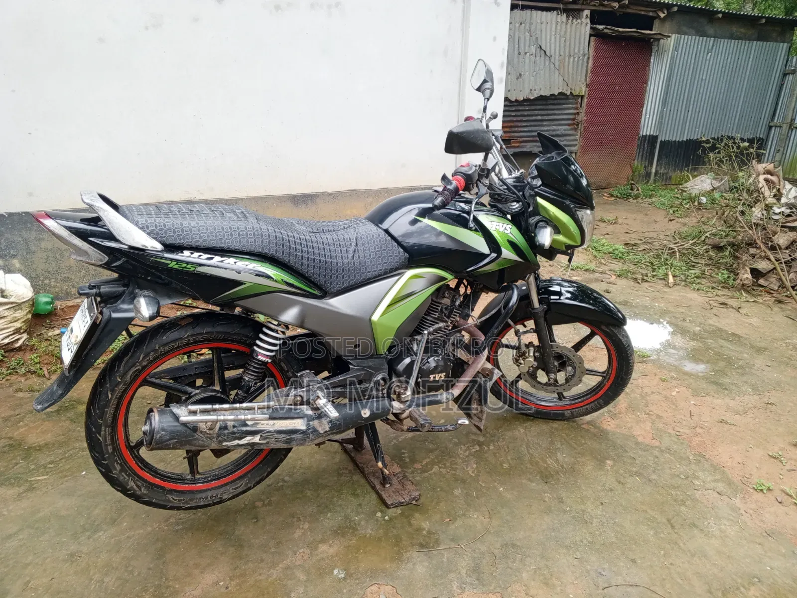TVS Stryker 125 2020 Green