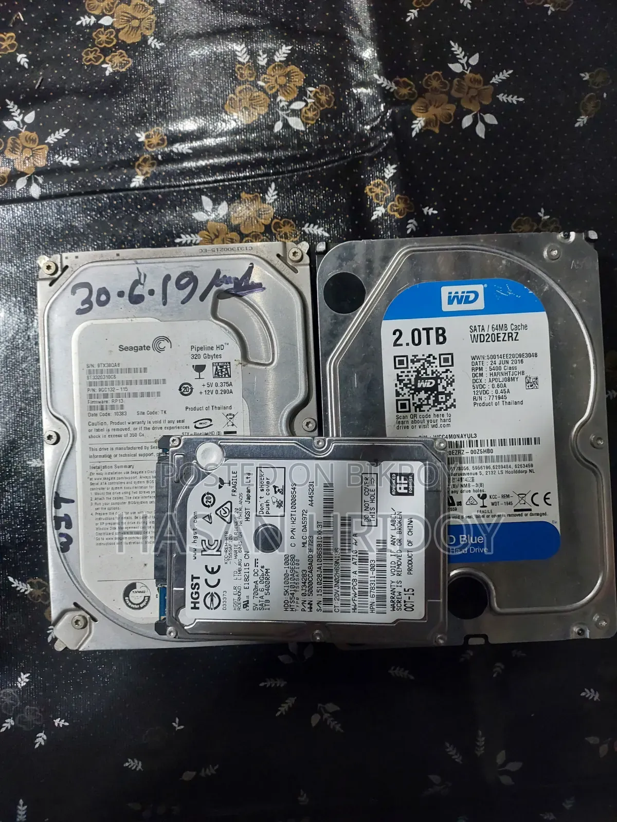 3 Hard Disk for Sell