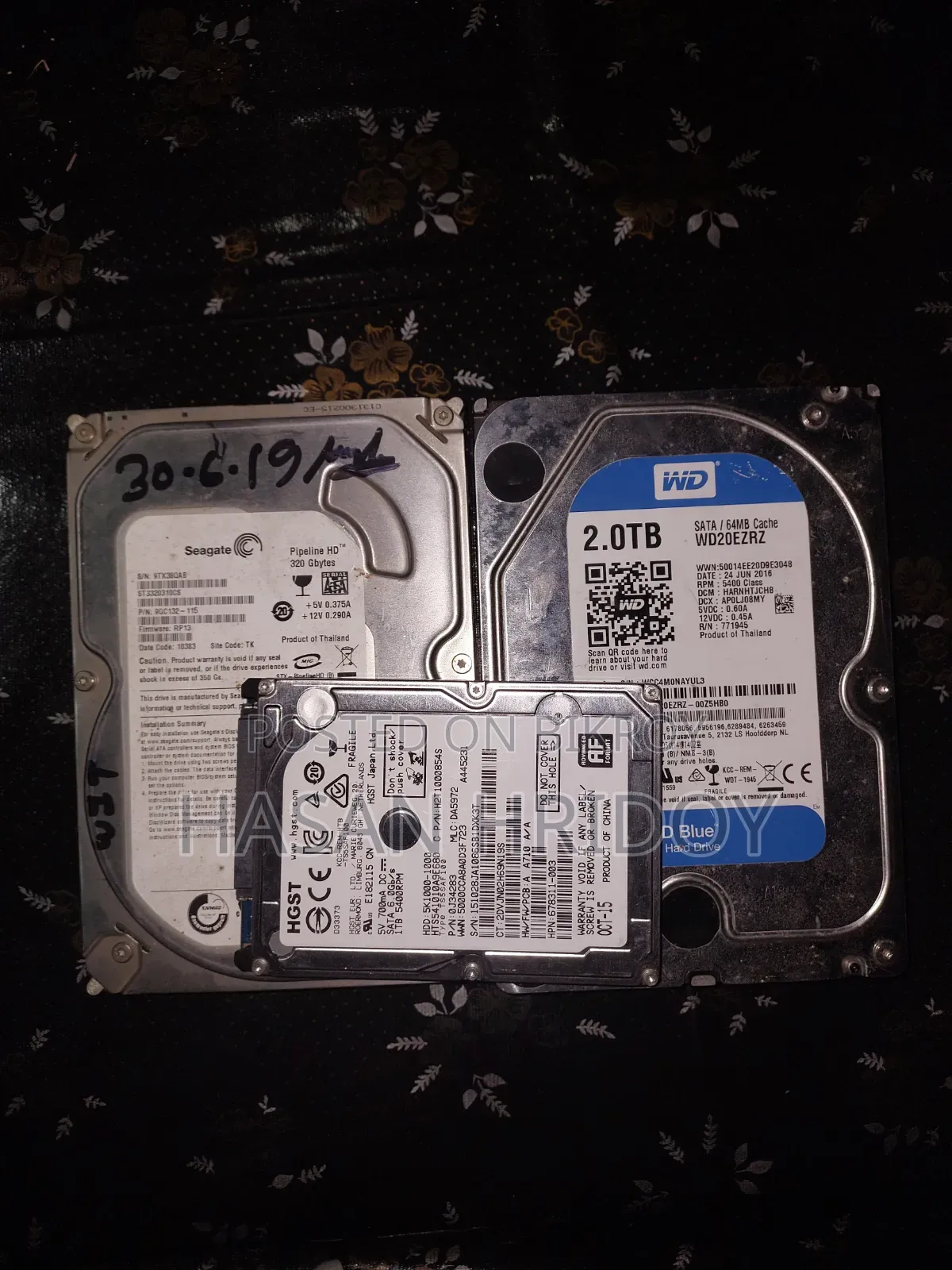 3 Hard Disk for Sell