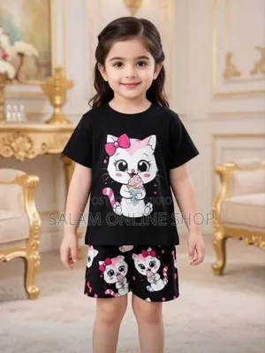 Kids Cotton T-Shirt and Pant Set