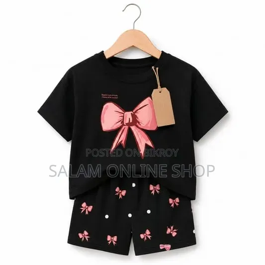 Kids Cotton T-Shirt and Pant Set