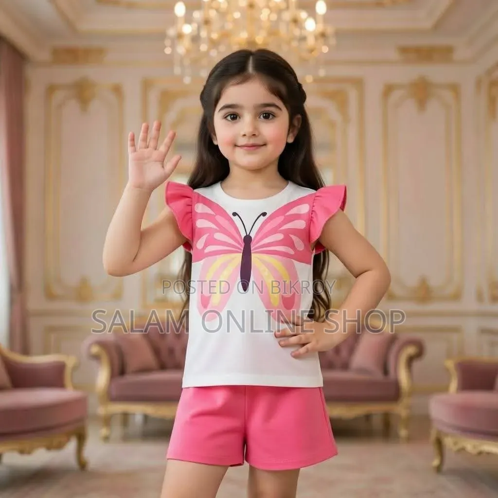 Kids Cotton T-Shirt and Pant Set