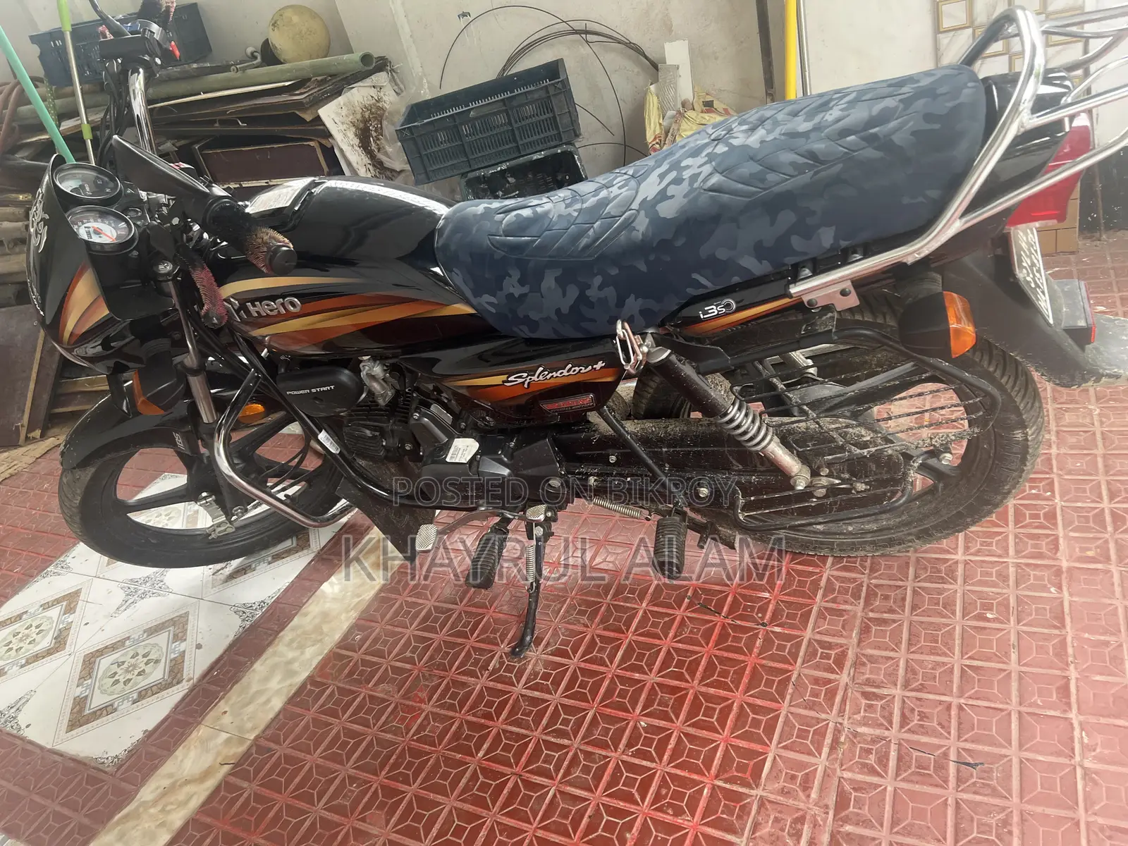 Hero Splendor Plus 2023 Black
