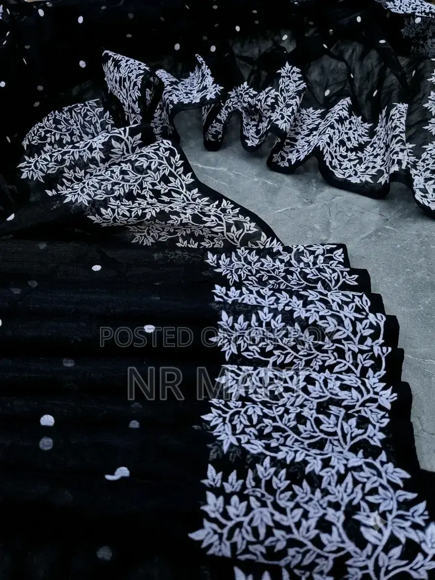 Premium Half Silk Block Print Saree