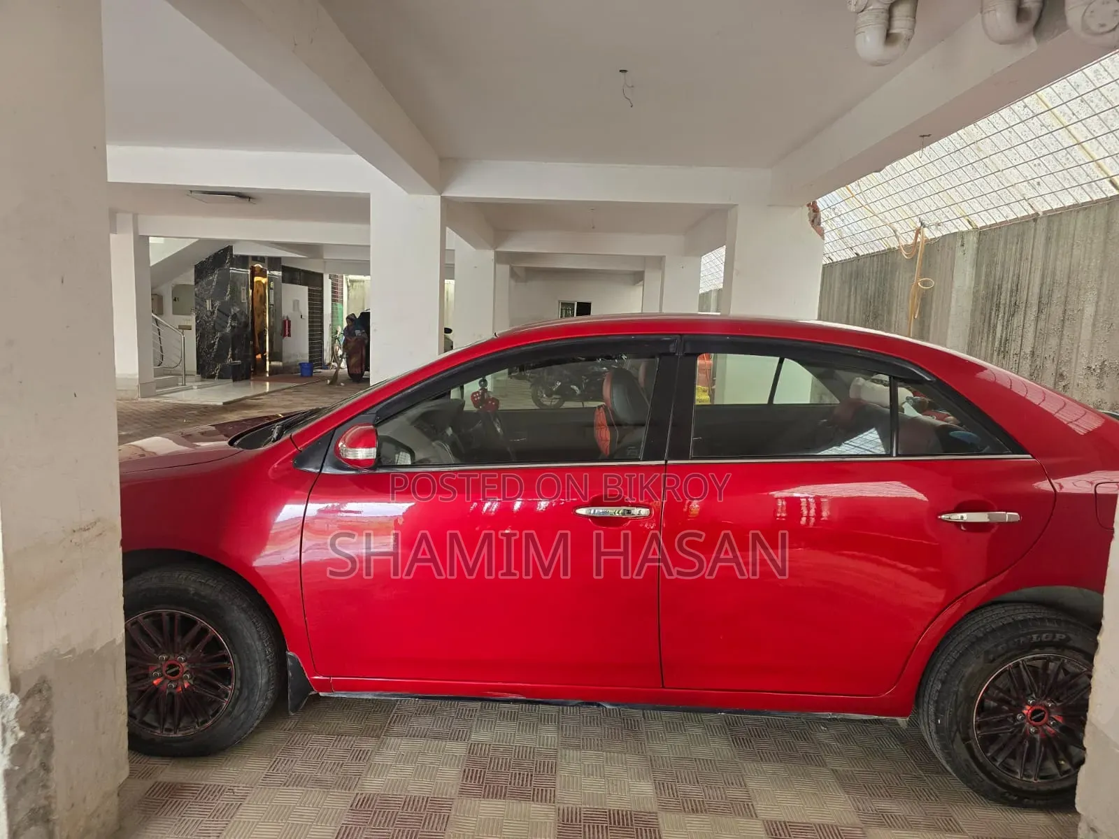 Toyota Allion 2007 Red
