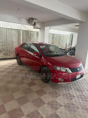 Toyota Allion 2007 Red