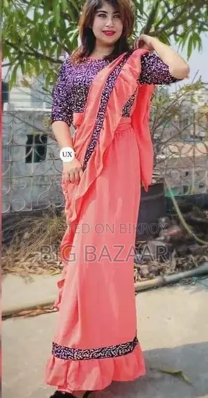 Readymade Saree With Blouse Piece