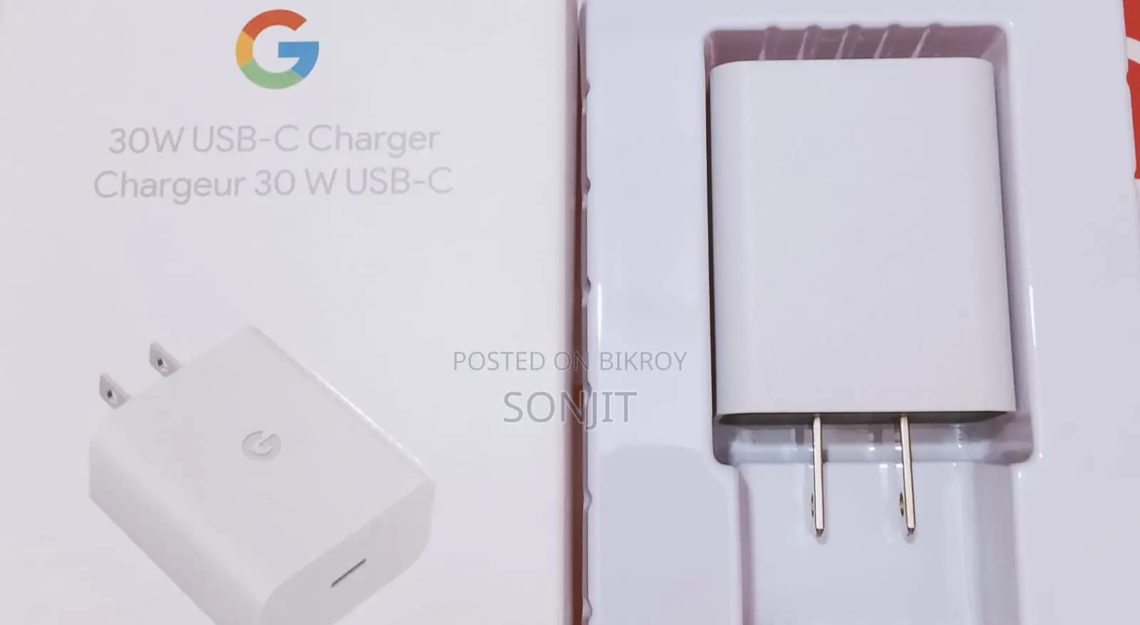 Google Pixel 30 Watt Charger Cable