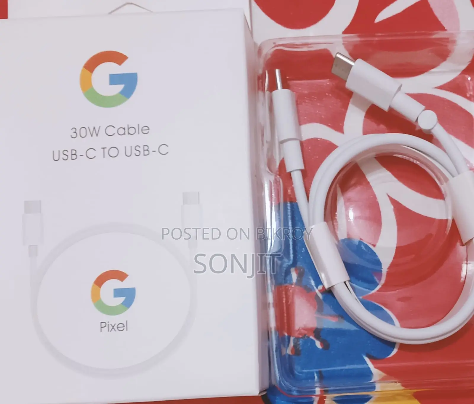 Google Pixel 30 Watt Charger Cable