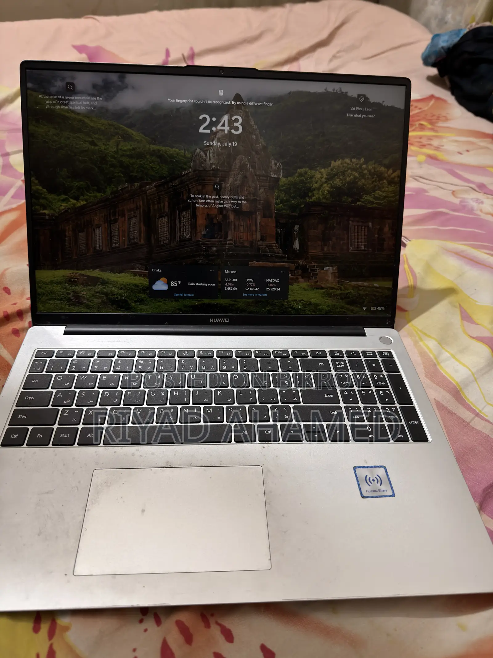 Laptop Huawei 8GB Intel Core I7 SSD 512GB