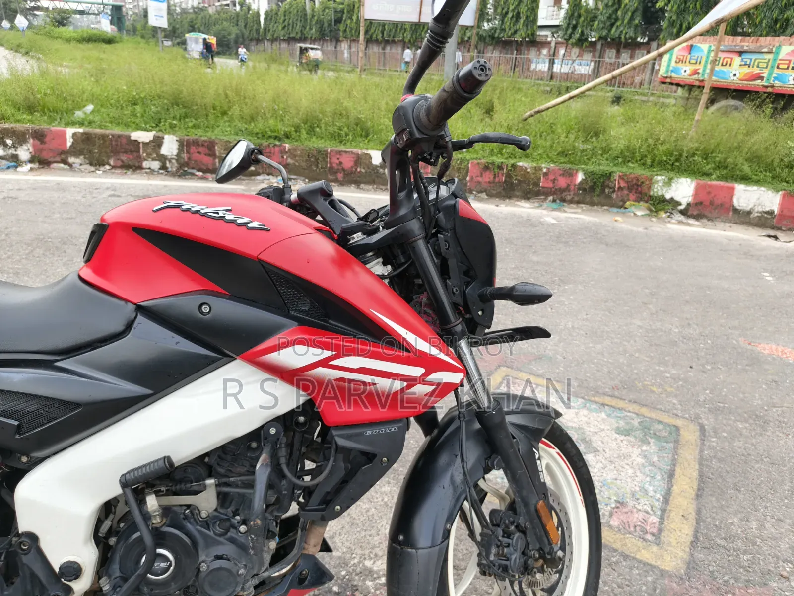 বাজাজ পালসার এনএস ১৬০ ২০২১ লাল