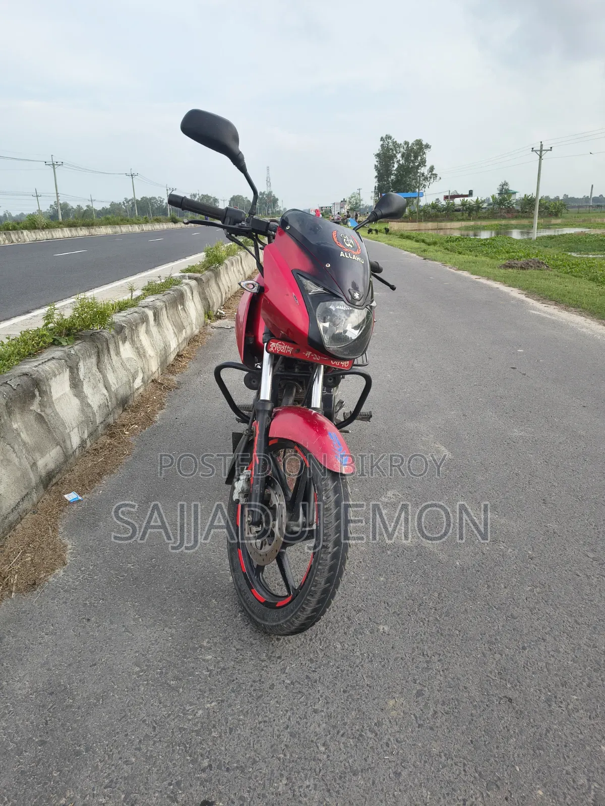বাজাজ পালসার ১৫০ ২০১৩ লাল