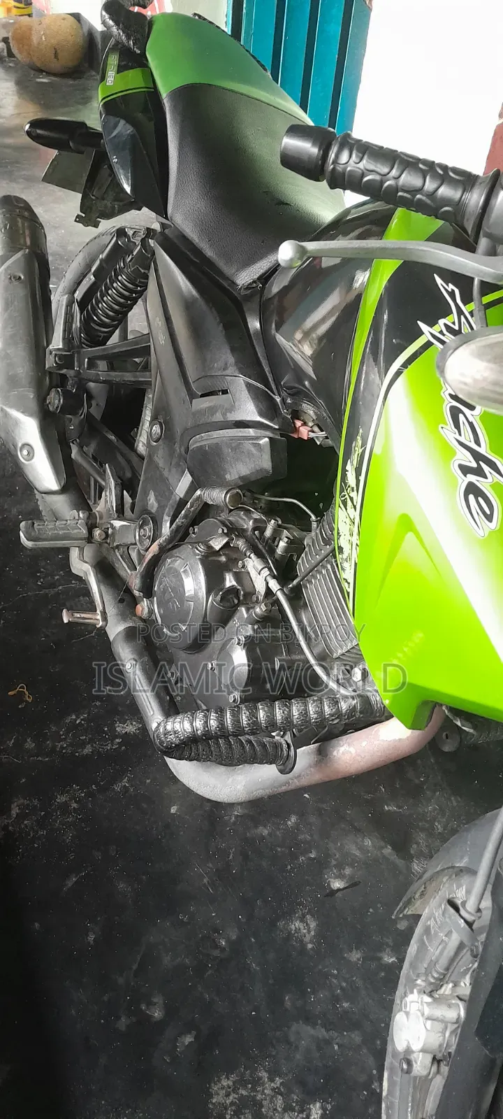 TVS Apache RTR 160 2V 2016 Green